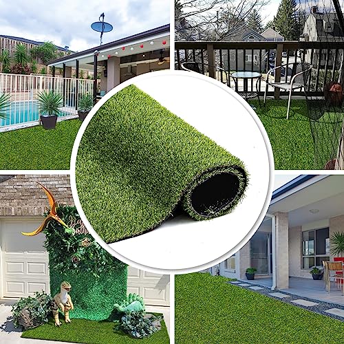 image for HEBE RUGS HEBE Artificial Grass Turf Area Rug Runner 2' X 6' Artificia