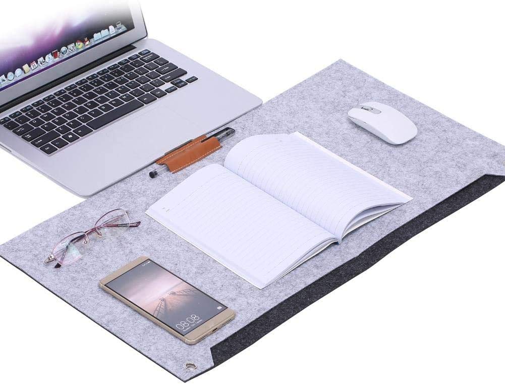 MeRaYo Laptop Desk Pad Office Desk Pad Table Computer Matt for Office Non-Slip Desk Blotter (Grey) (B07XB75B3G) Amazon Price History, Amazon Price Tracker
