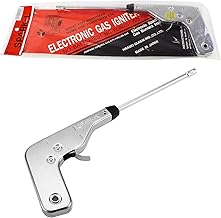 QSHOP Gas Lighter Gun Shape Electric Lighter for Kitchen Stove Steel Quality Safety