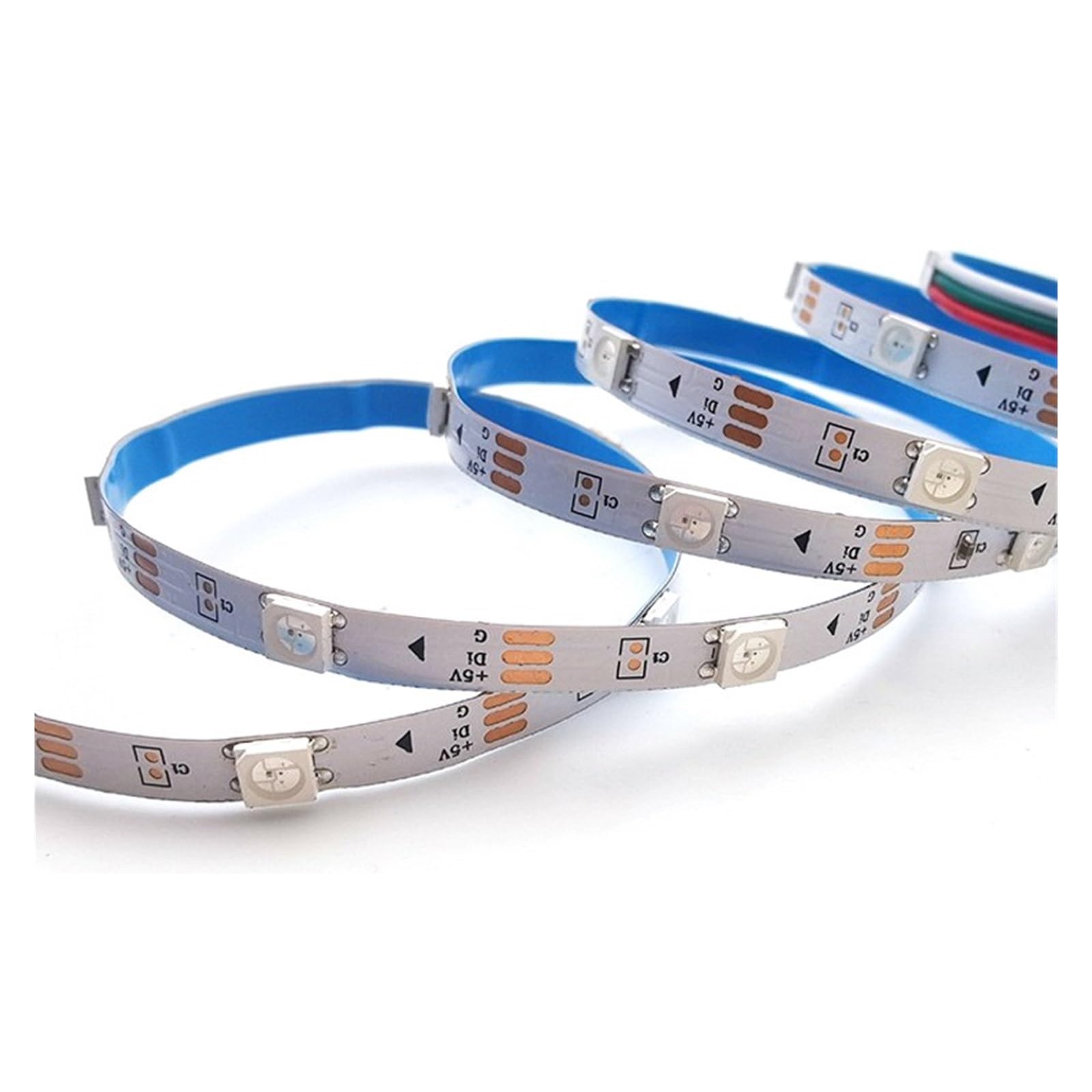 Tira de luz mágica Led 5m 5050 Adecuada for Consola de Juegos de Deportes electrónicos lámpara ktv30 5v Tira de luz Colorida de Carreras de Caballos de bajo Voltaje