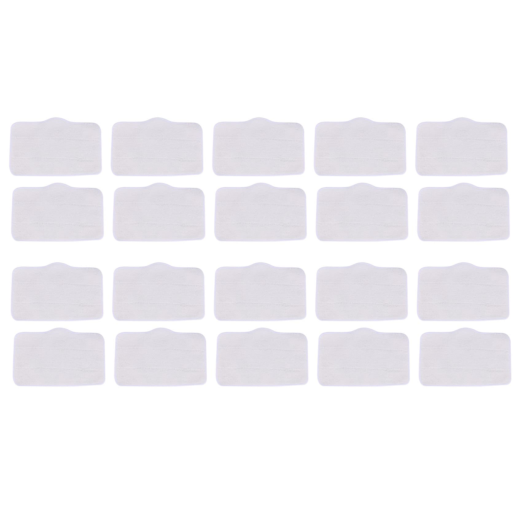Hndhbfgrt 20 Pcs Cleaning Mop Cloths Replacement for ZQ610 ZQ600 ZQ100 Steam Engine Home Appliance Parts Accessories