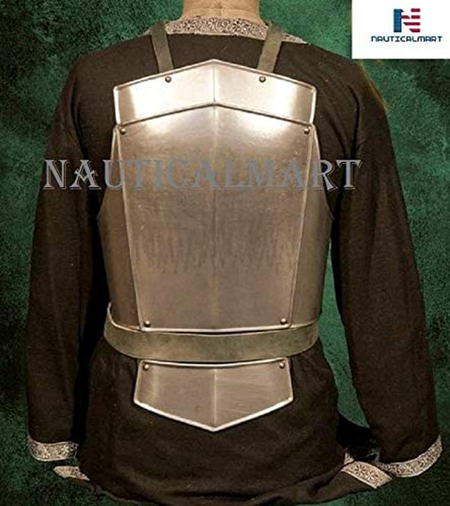 NauticalMart Medieval Backplate Armor Wearable Halloween Costume