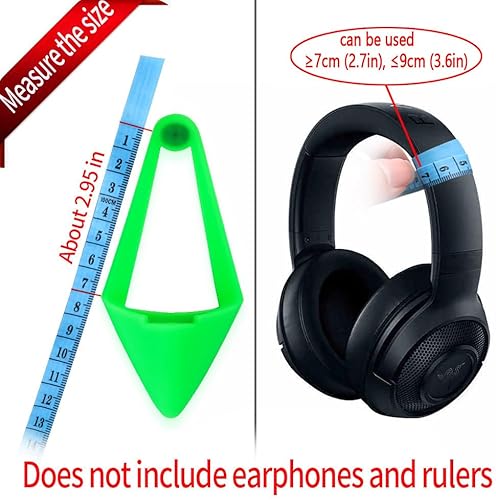 Miniatura 5 de Orejas de silicona que brillan en la oscuridad, encantadoras orejas de gato fluorescentes compatibles con auriculares