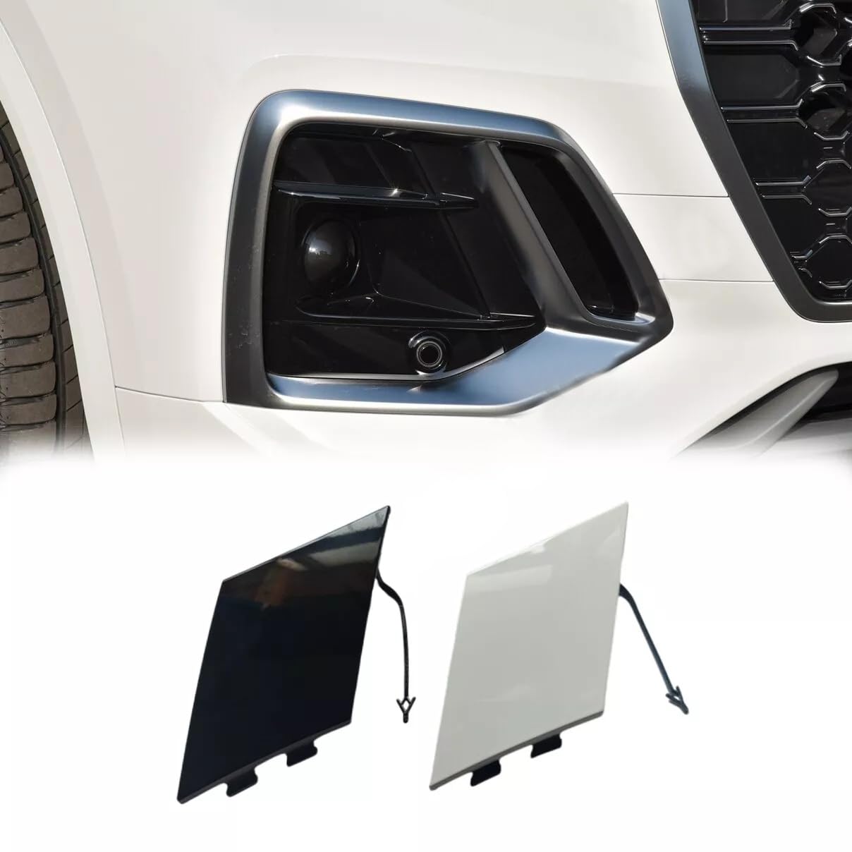 Amazon.com: AUPSPUD Front Bumper Tow Hook Hole Eye Cover Cap for