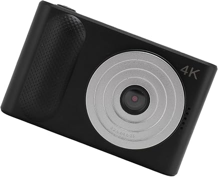 48MP 4K Digital Camera, 16X Zoom, Exciting Photography, DSLR Type Camera, for Travel, Events, Compact Camera for Wedding Graduations Vlogging with Autofocus (Black)