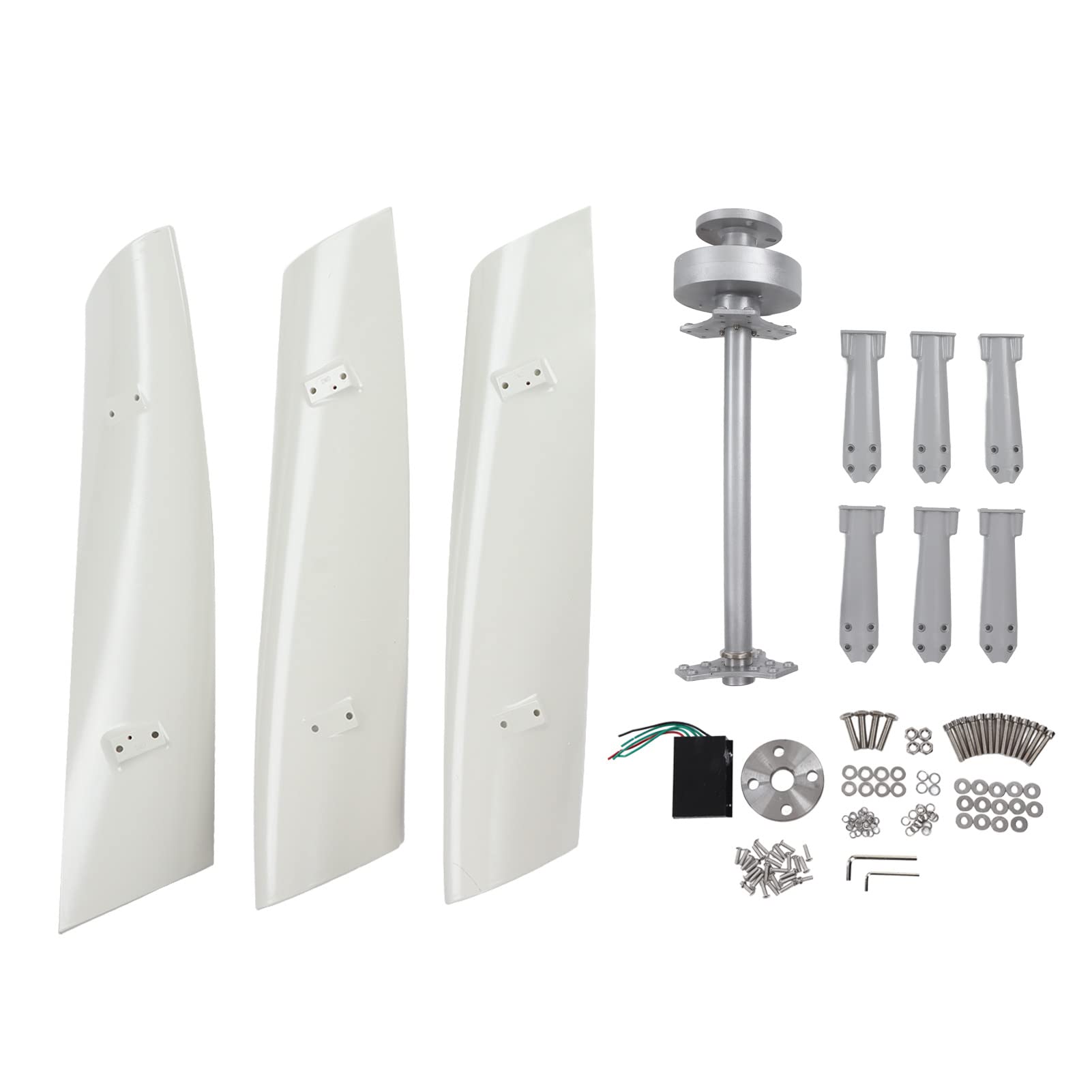 VERTICAL WIND TURBINE MAGLEV FOR SHIP WHITE AERODYNAMIC SMOOTH (24 V)