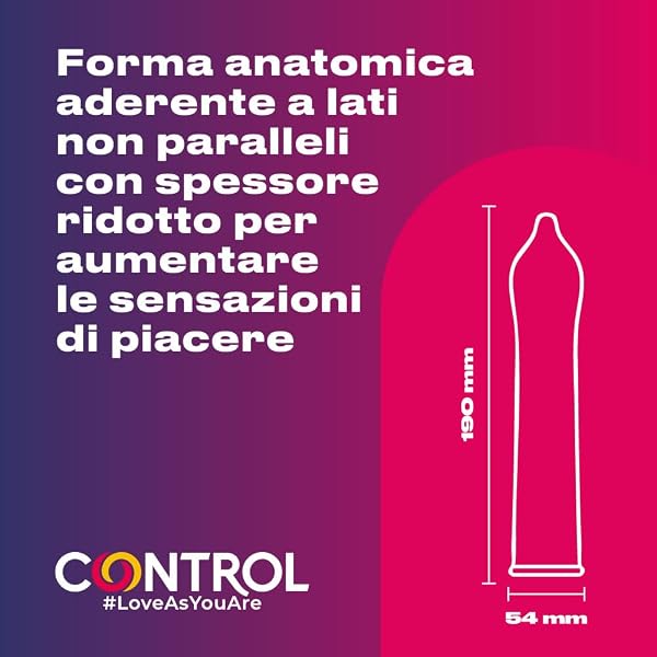 Control Finissimo Senso Preservativi Sottili 0.06 mm - 144 Profilattici - 3