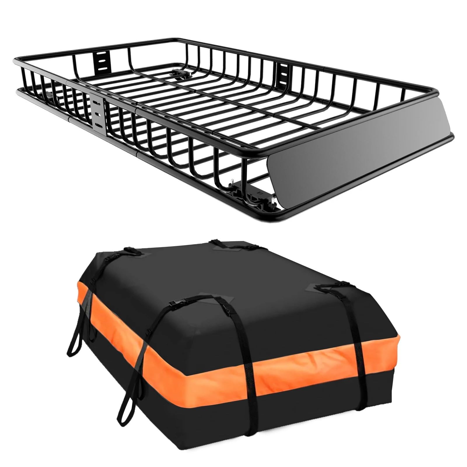 Portaequipajes para vehículos Cesta de Techo con Bolsa Impermeable