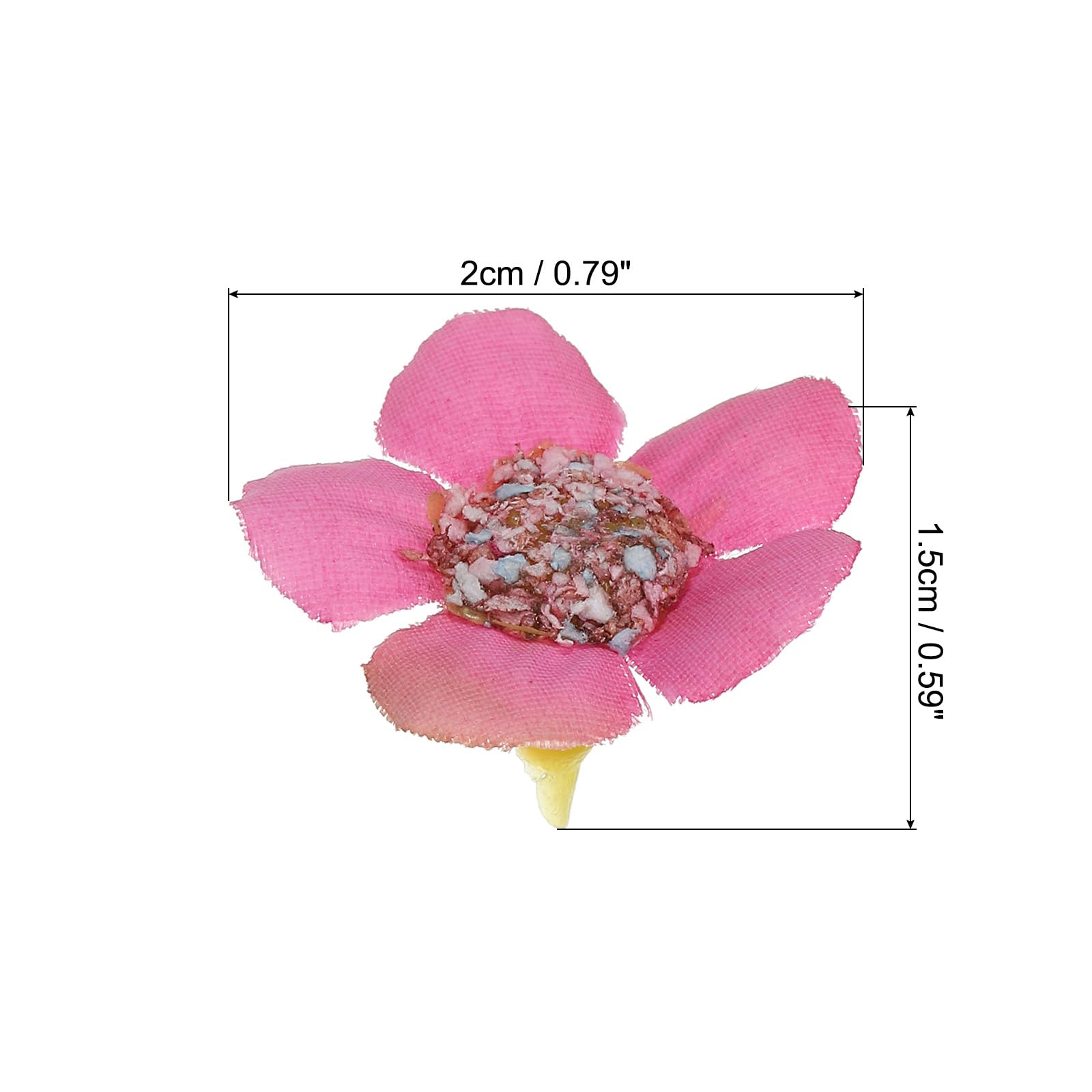 PATIKIL 0.79" Artificial Daisy Flower Heads - Image 2