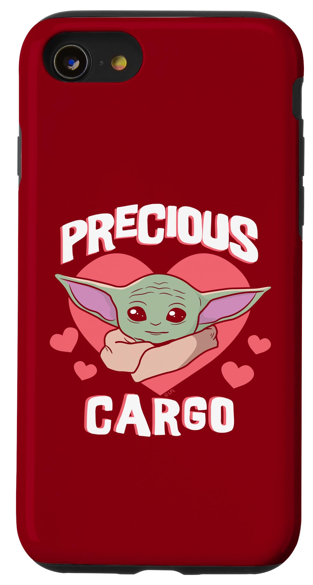 Coque Star Wars iPhone 7 8 SE Grogu idée cadeau Saint Valentin - 4