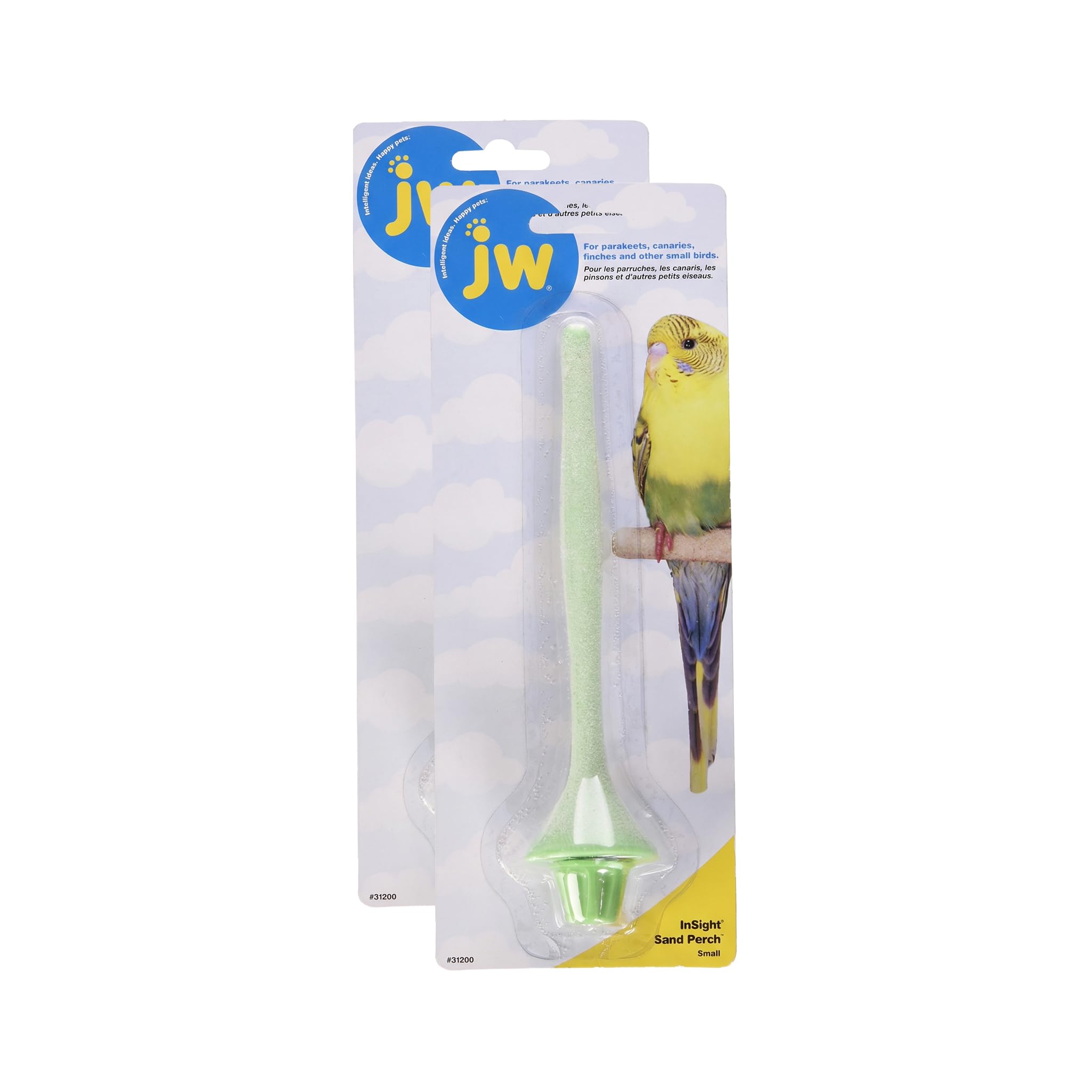 JW Pet Insight Sand Perch, Small, Assorted Colors (Pack of 2)