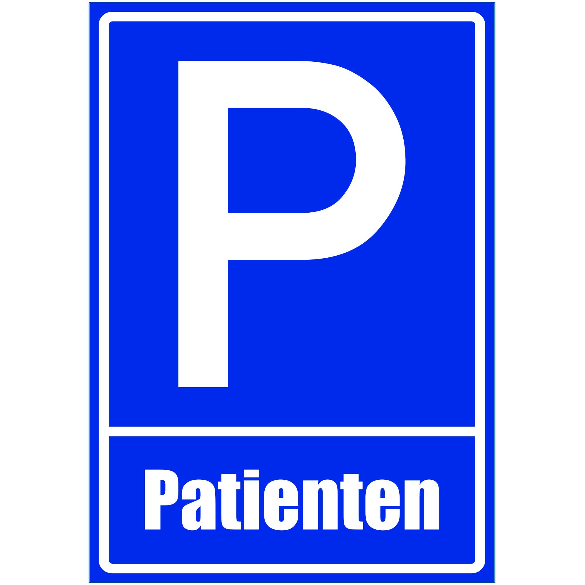 Kiwi Star Parking - Pannello Per Contrassegno Casa Studio In PVC 42x30 Cm