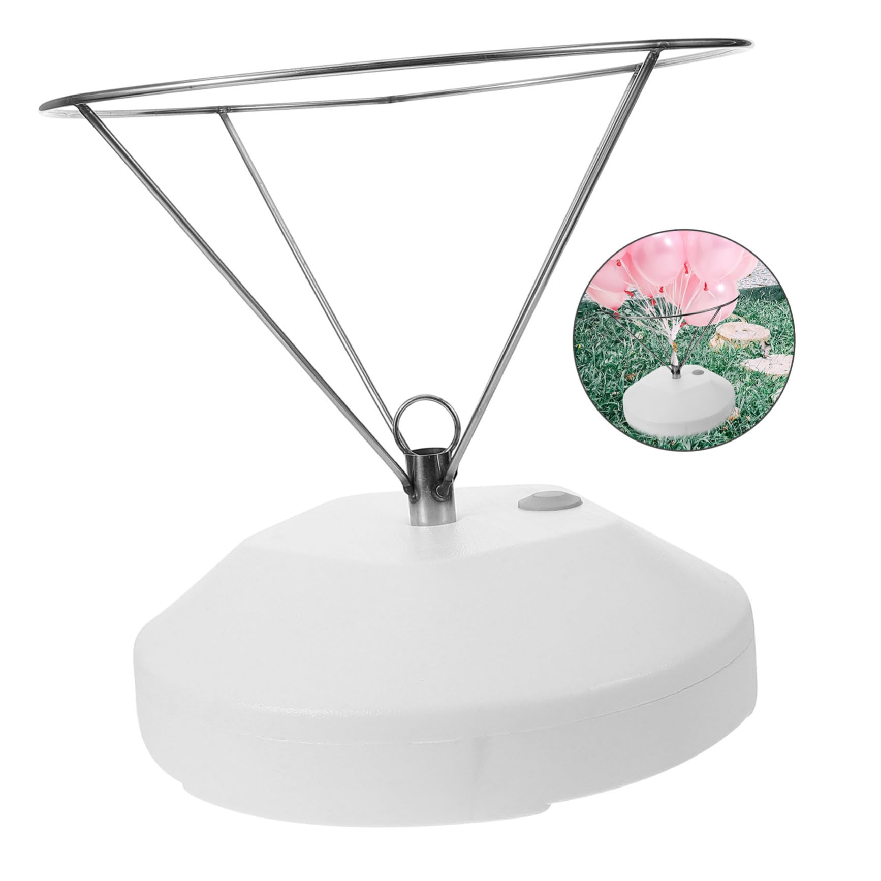 MAGICLULU 1 Satz Ballonständer mit Stabilem Sockel Windfester Halter für Hochzeiten Partys und Festivals zu Installieren Langlebig und Elegant für Jede Außendekoration