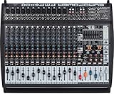 Behringer Europower PMP6000 1600-Watt 20-Channel Powered Mixer with Dual Multi-FX Processor and FBQ Feedback Detection System