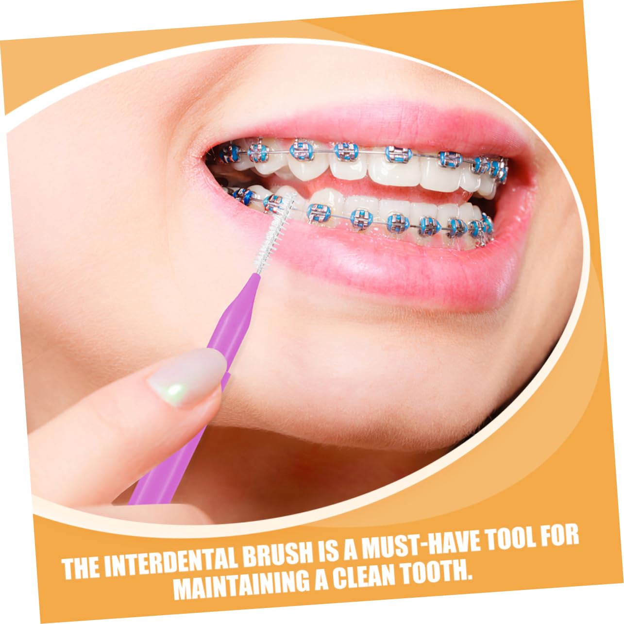 4sets Bürste Interdentalbürste Für Saubere Und Effiziente Reinigung 50 Stück * 4