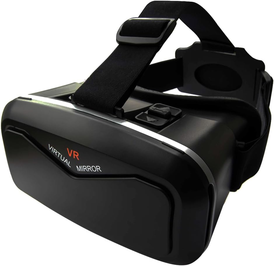 Virtual Mirror 3D Glasses Virtual Reality Headset,3D Video Movie Game Glasses For