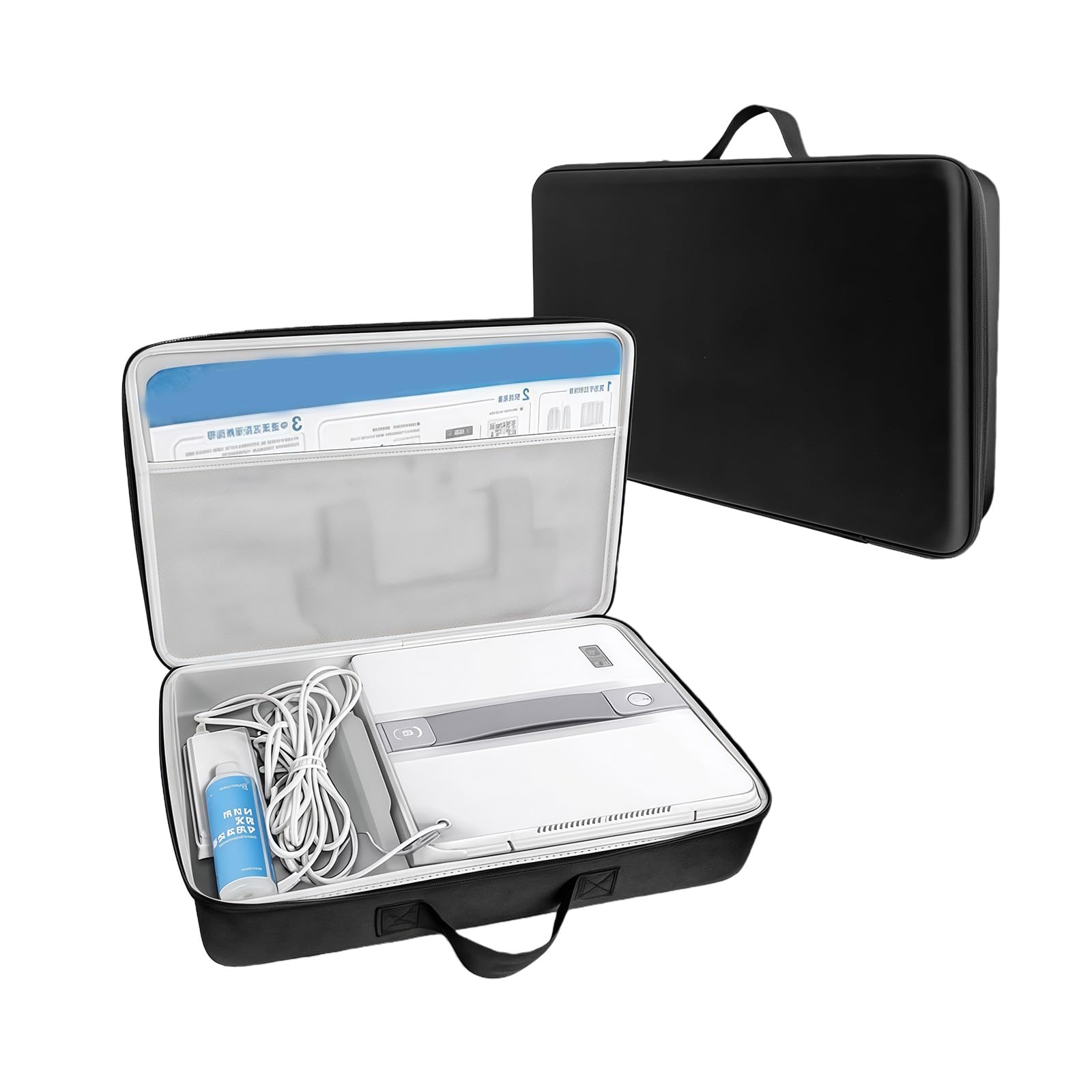 PURPLELILY Stylish Multi Compartment for W1S / W2S Featuring Splashproof Design Bag