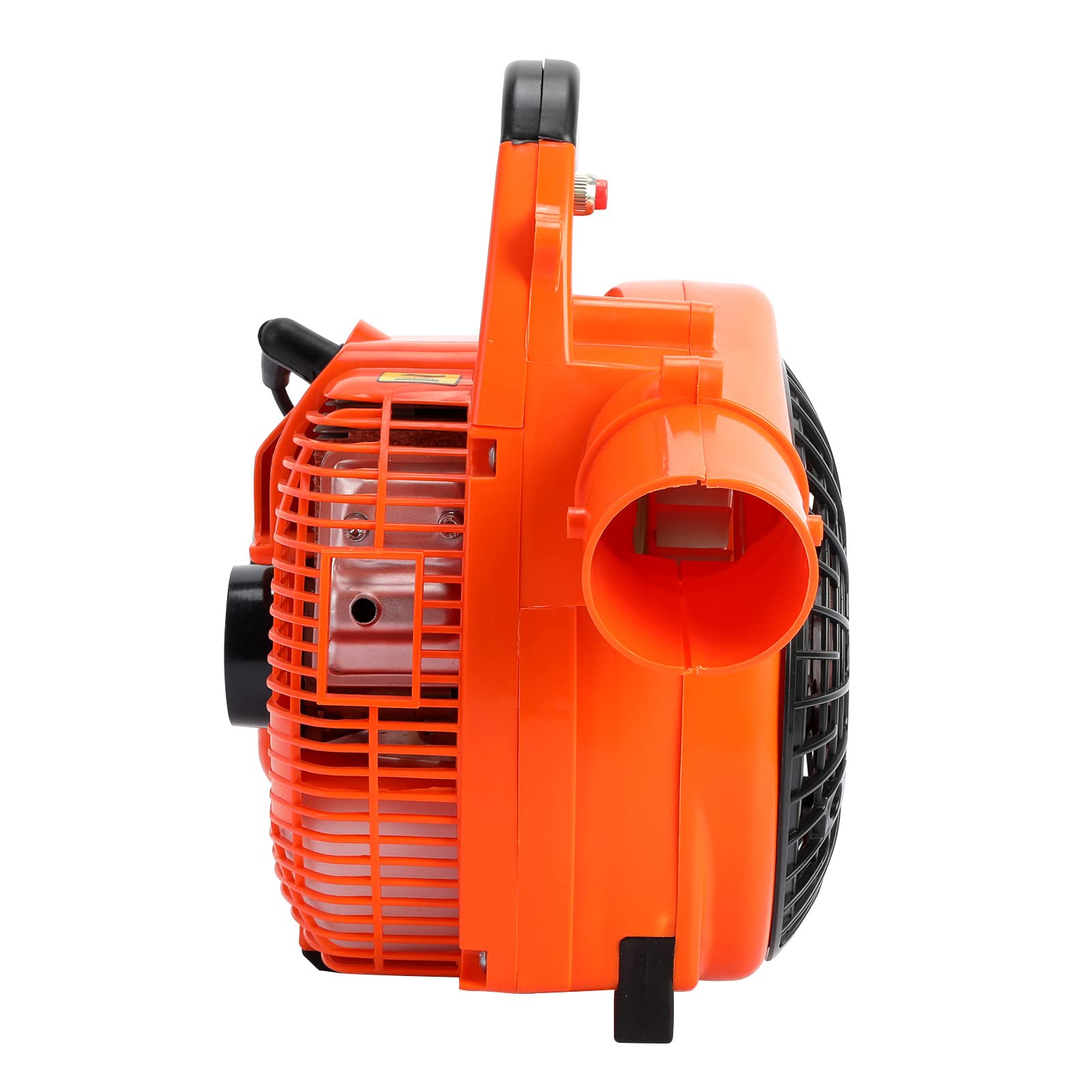 Soplador de Hojas de Gasolina, hasta 270 km/h, portátil, Ligero, soplador de Mano de 25.4cc, sin Cables, secador de jardín con Motor, Ideal para Caminos y Jardines (Naranja)