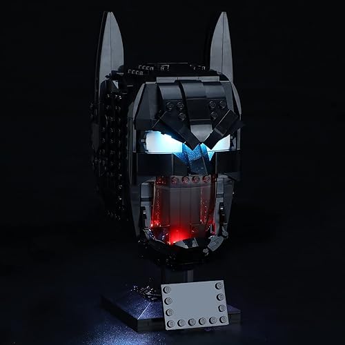 Miniatura 8 de BRIKSMAX Kit de iluminación LED para casco Darth Vader, compatible con el modelo de bloques de construcción Lego 75304, no incluye el juego de Lego