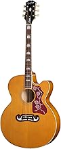 Epiphone J-200 Studio EC Jumbo Acoustic Electric, Natural with Bag