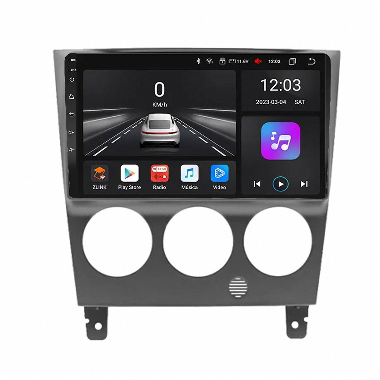 Navegador GPS coche para Subaru Impreza 2002-2007 Bluetooth 4 Nuclear 8