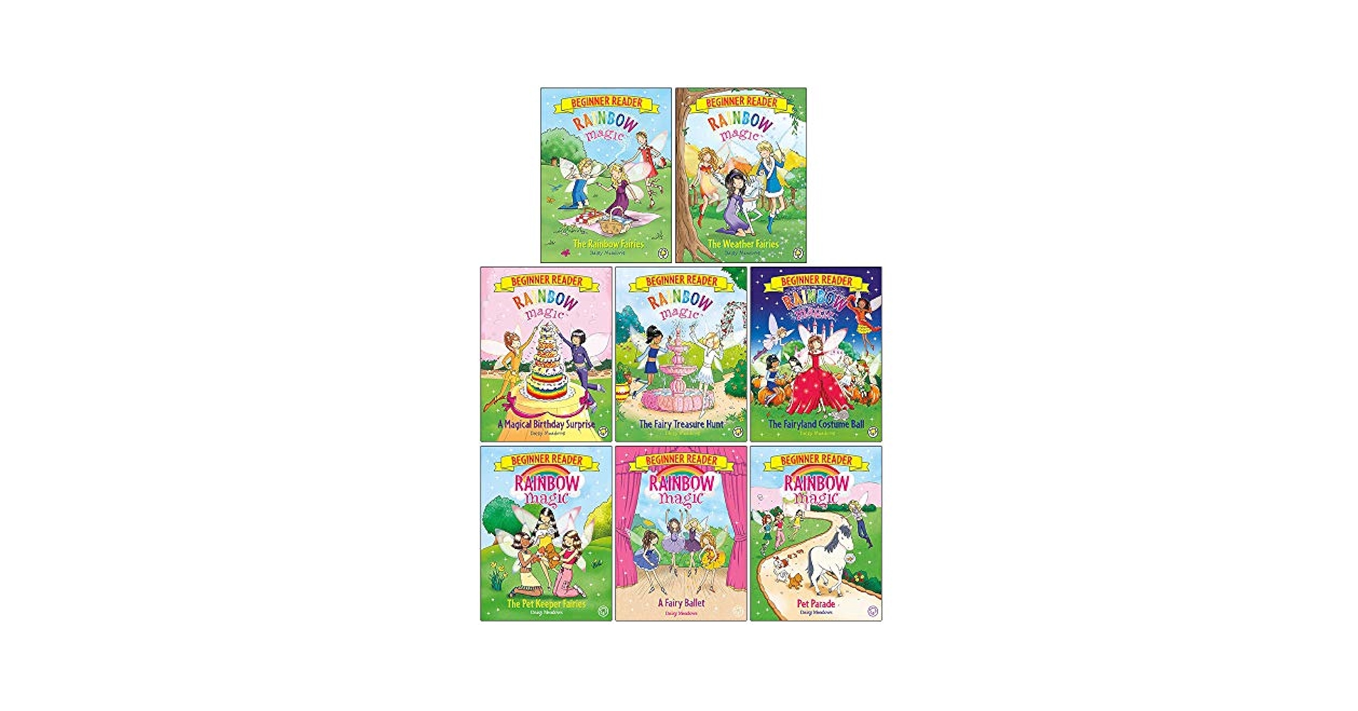 新品★Rainbow Magic Beginner Reader 英語絵本　多読 Rainbow Magic Beginner Reader: The Rainbow Fairies: Book 1
