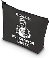 Vista 8 de TSOTMO Novedoso regalo para amantes de la película de terror, sensación de linda, podría matar a alguien más tarde, mercancía de película de miedo