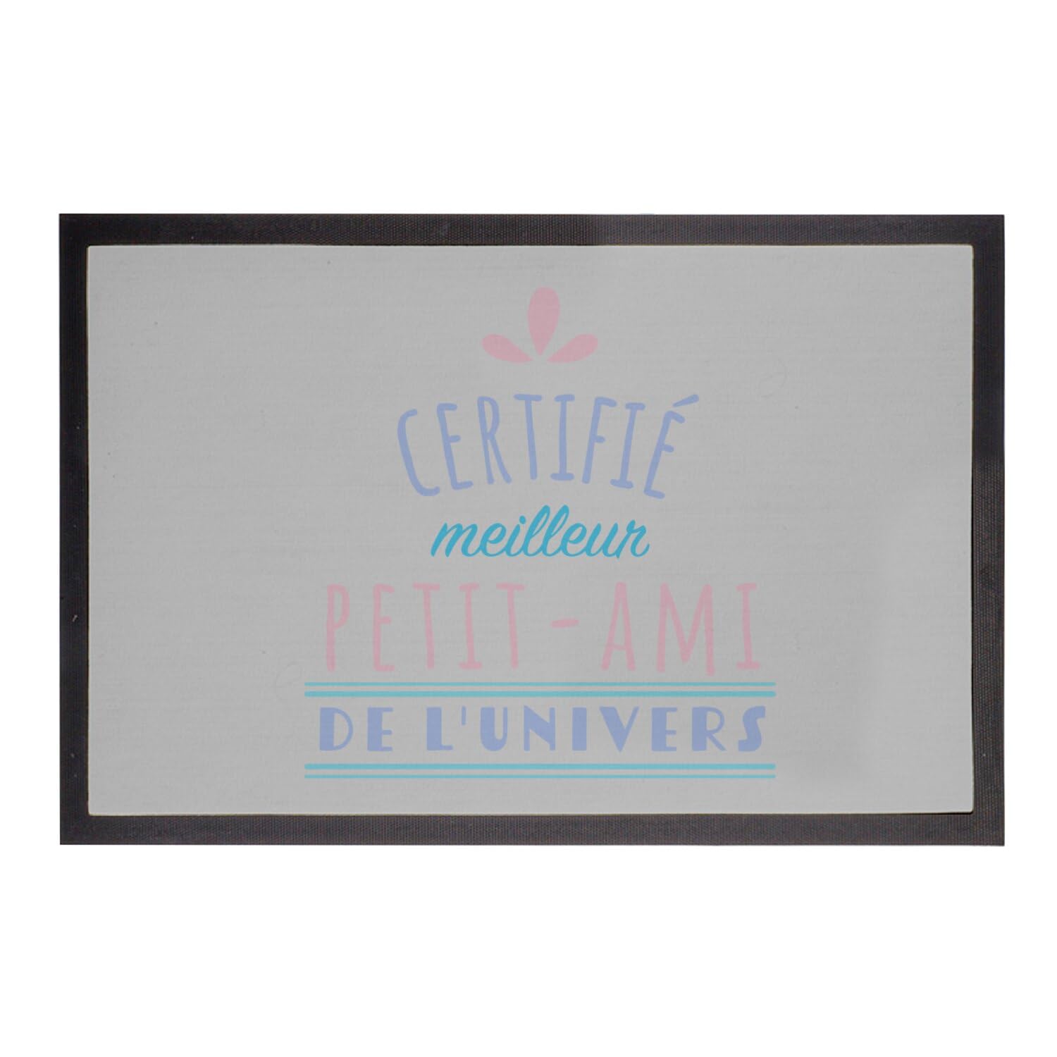 Paillasson gris Fabulous cadeau Saint-Valentin original amoureux