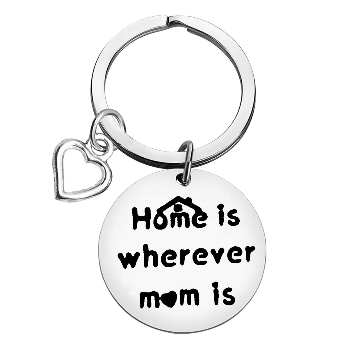 Huwujiu Mum Gifts Keyring Mum Birthday Gifts Christmas Keyring Gifts for Mum Thanksgiving Day Mother's Day Gifts Mum Gifts from Kids