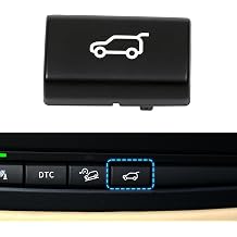 1 Pack Fan Speed Switch Button Replacement Cover for BMW | for BMW 2006-2013 X5 E70, 2007-2014 X6 E71,for BMW A/C Climate Control Panel,Car Interior Accessories