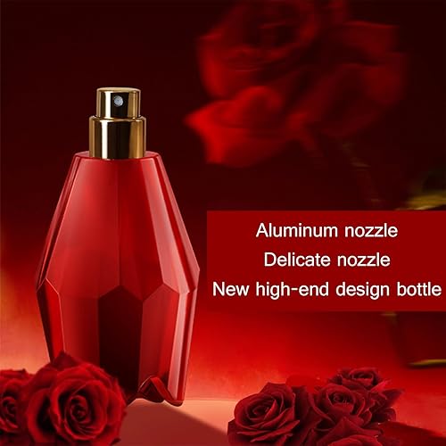 Miniatura 2 de CLY AMS Perfume de rosa roja para mujer, Eau De Parfum, Almizcle, Miel, Vino, Fragancia Ligera Floral, Aceite Perfume 1.7 fl oz