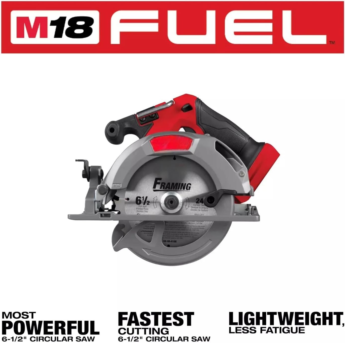 Milwaukee M18 FUEL Circular Saw 2833-20 - Image 5