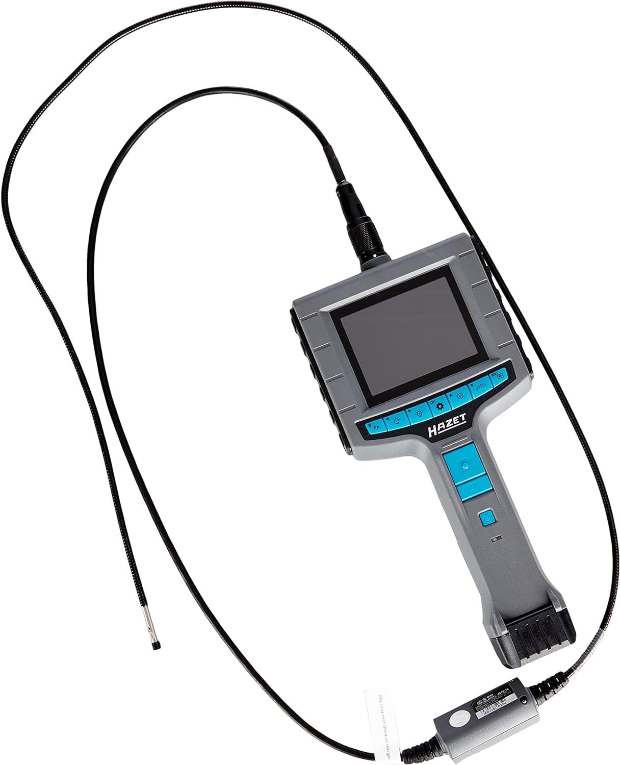 HAZET 4812-10/4S Video-Endoskop mit 4,9 mm Durchmesser Umschalt-Sonde, 4-teilig