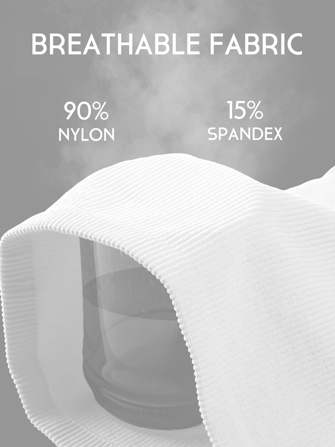 V FOR CITY Tank Top with Built in Bra High Neck Camisole Tops for Women Casual Ribbed Cami Shirts - Image 8