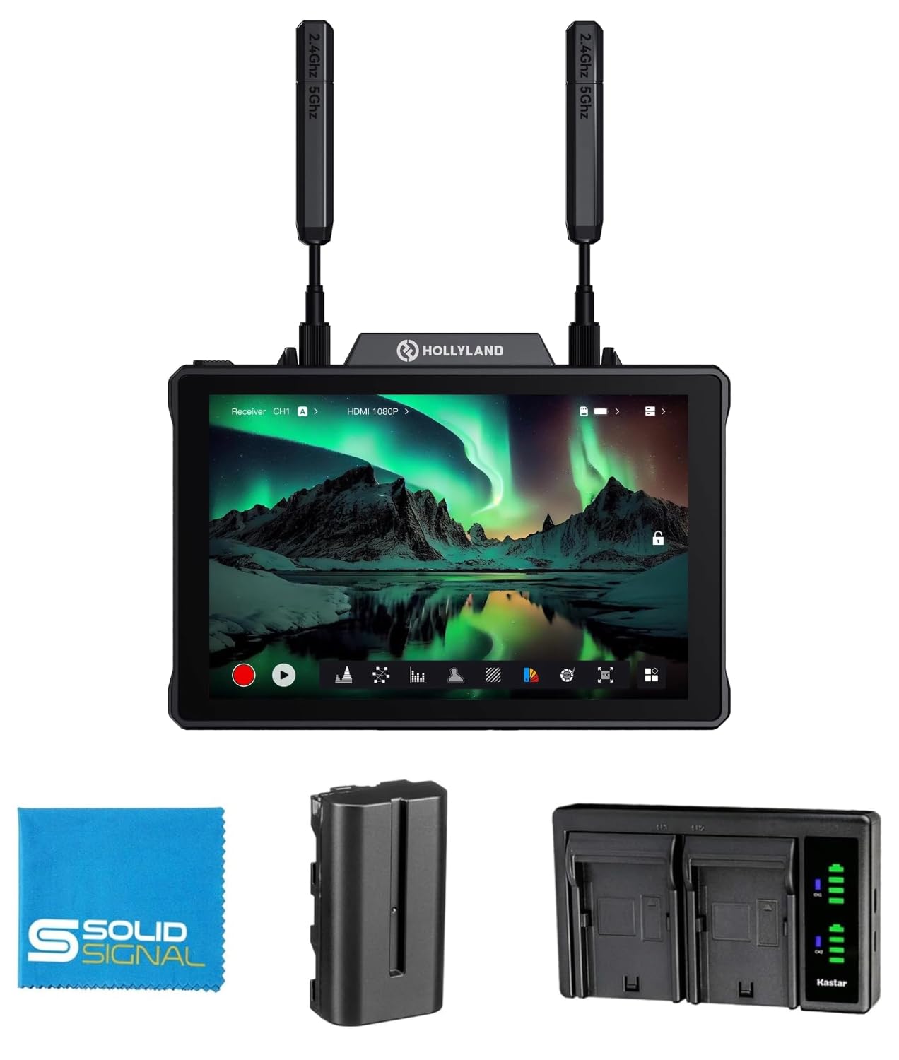 Amazon.com : Hollyland Pyro 7 Wireless All-in-One Wireless Monitor