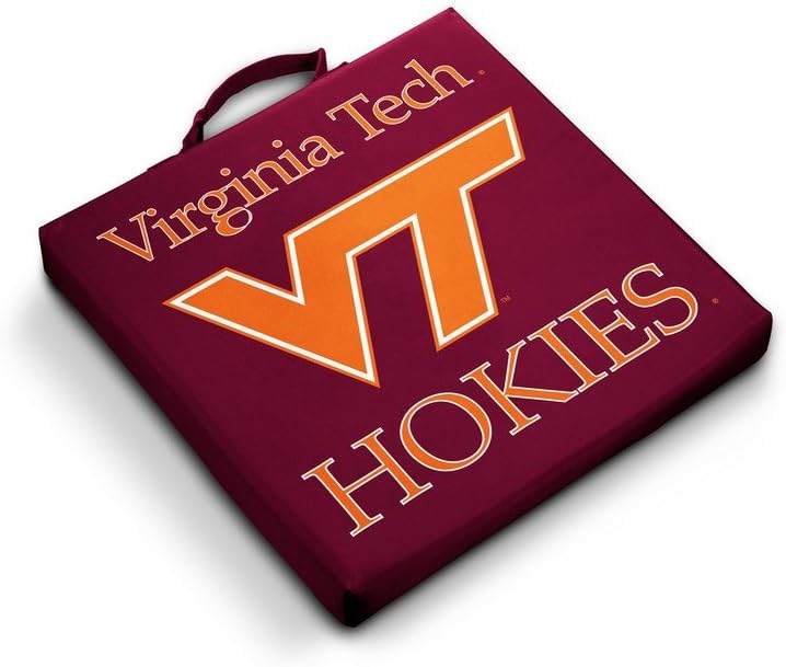Logo Brands Officially Licensed NCAA Unisex Bleacher Cushion, One Size, Team Color