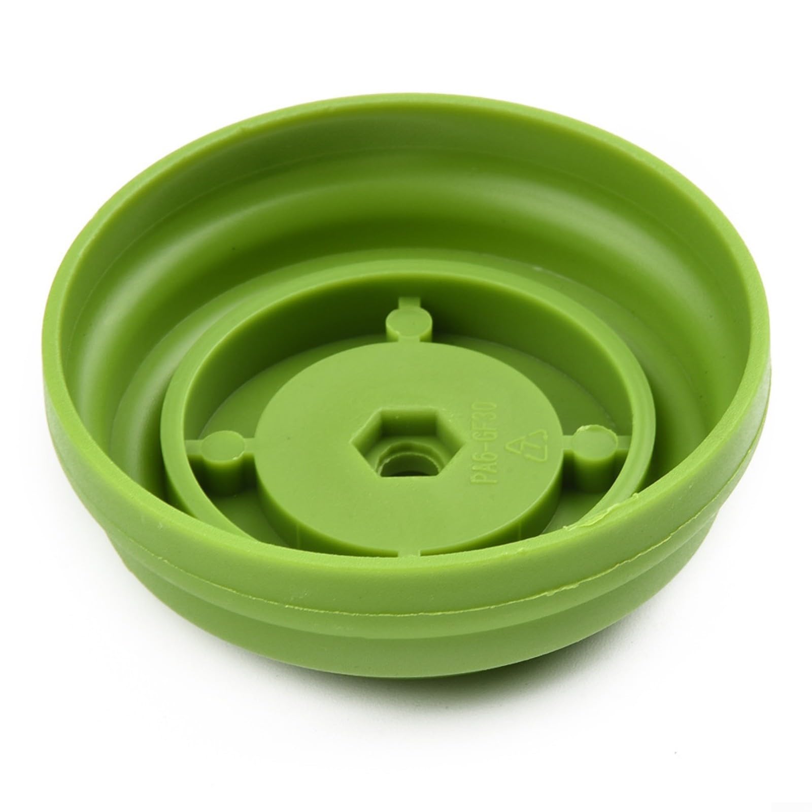 Kit di protezione in plastica, per decespugliatori da giardino, accessori per utensili elettrici, con dado in acciaio e guarnizione (verde)