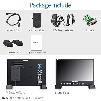 Amazon.co.jp: SEETEC 4K156-9HSD 15.6インチ 3G SDI