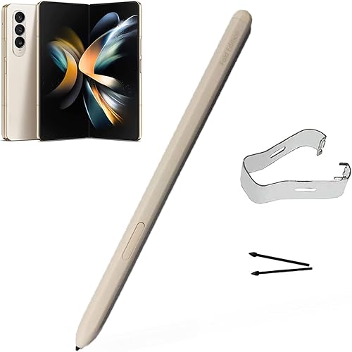 Galaxy Z Fold 4 5G Pen Repuesto para Samsung Galaxy Z Fold 4 5G S Pen Galaxy S Pen Fold Edition Touch Stylus solo con puntas (beige)