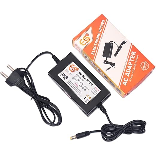 Electronic Spices 12V DC Power Supply Adapter 5mm