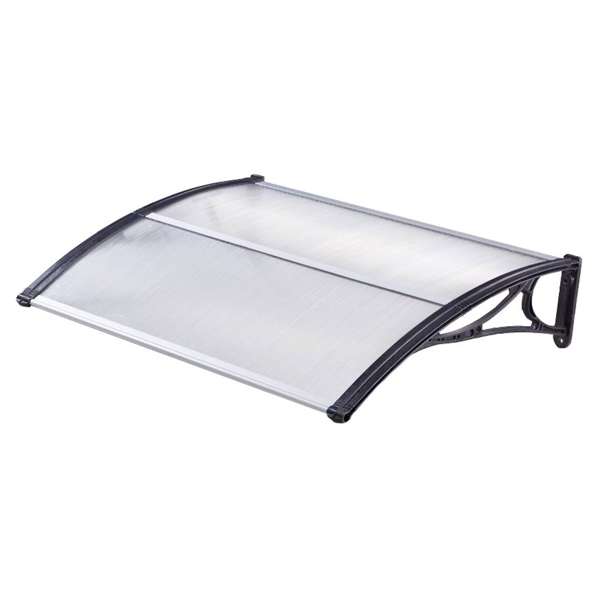 Oypla Outdoor Front Door Canopy Porch Awning Patio Rain Shelter Cover 120x80cm
