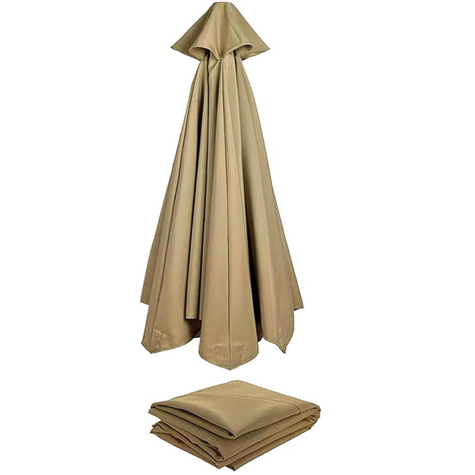 Lona impermeable para sombrilla de 6 varillas que soluciona el desgaste solar