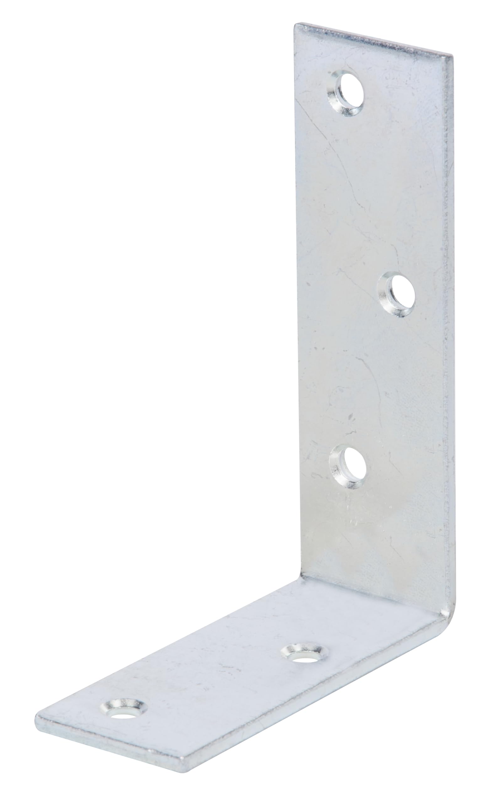 Alberts 829988 Équerre de poutre | électro-galvanisé, passivé à couche épaisse | 75 x 100 x 30 mm | kit de 48