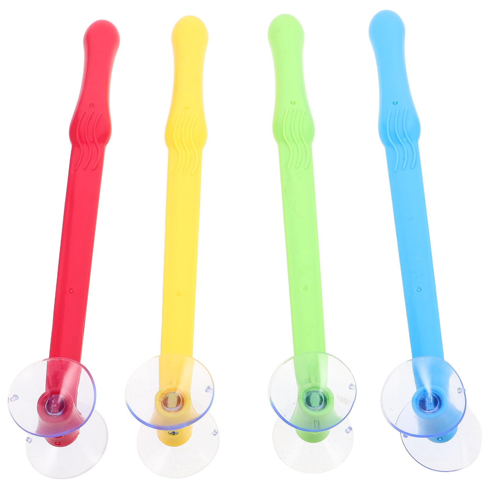Lot De 4 Marteaux Ventouse Jouets D'Éveil Motricité Réaction Éducatif Multicolores