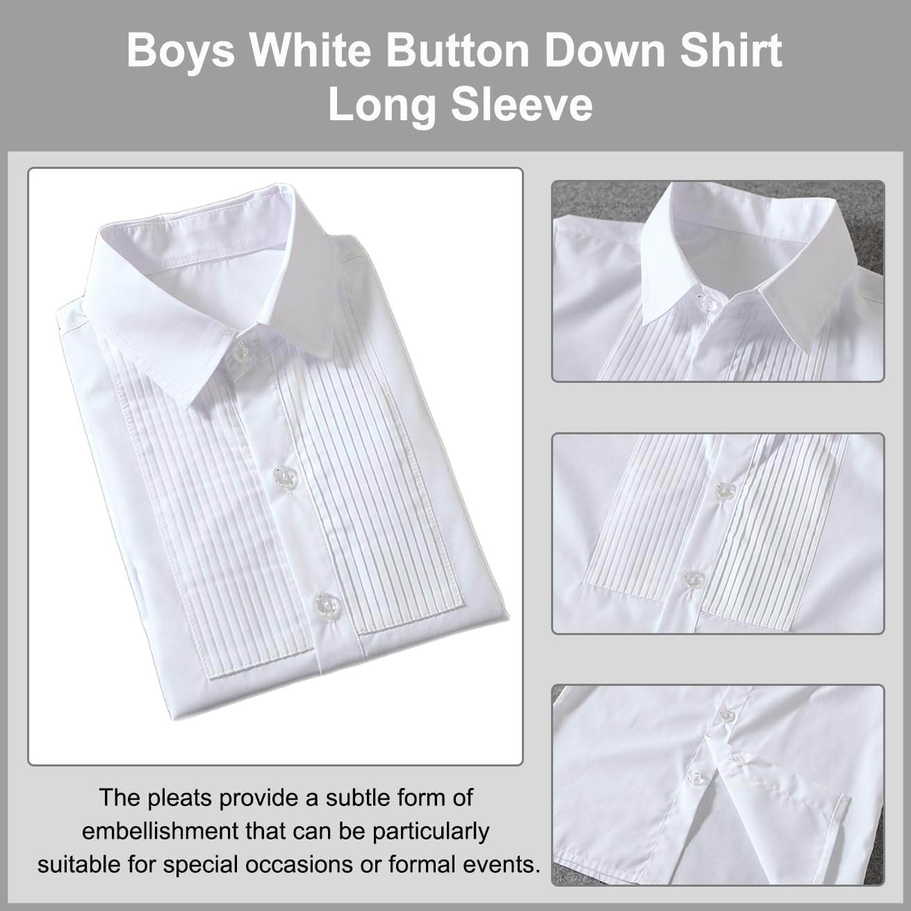 Boys Vest Set Formal Dress Suits Wedding Outfit Dresswear - Image 4