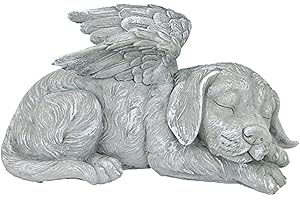 Cherished Remembrance for Your Beloved Canine Companion: Angel Dog Memorial Statue