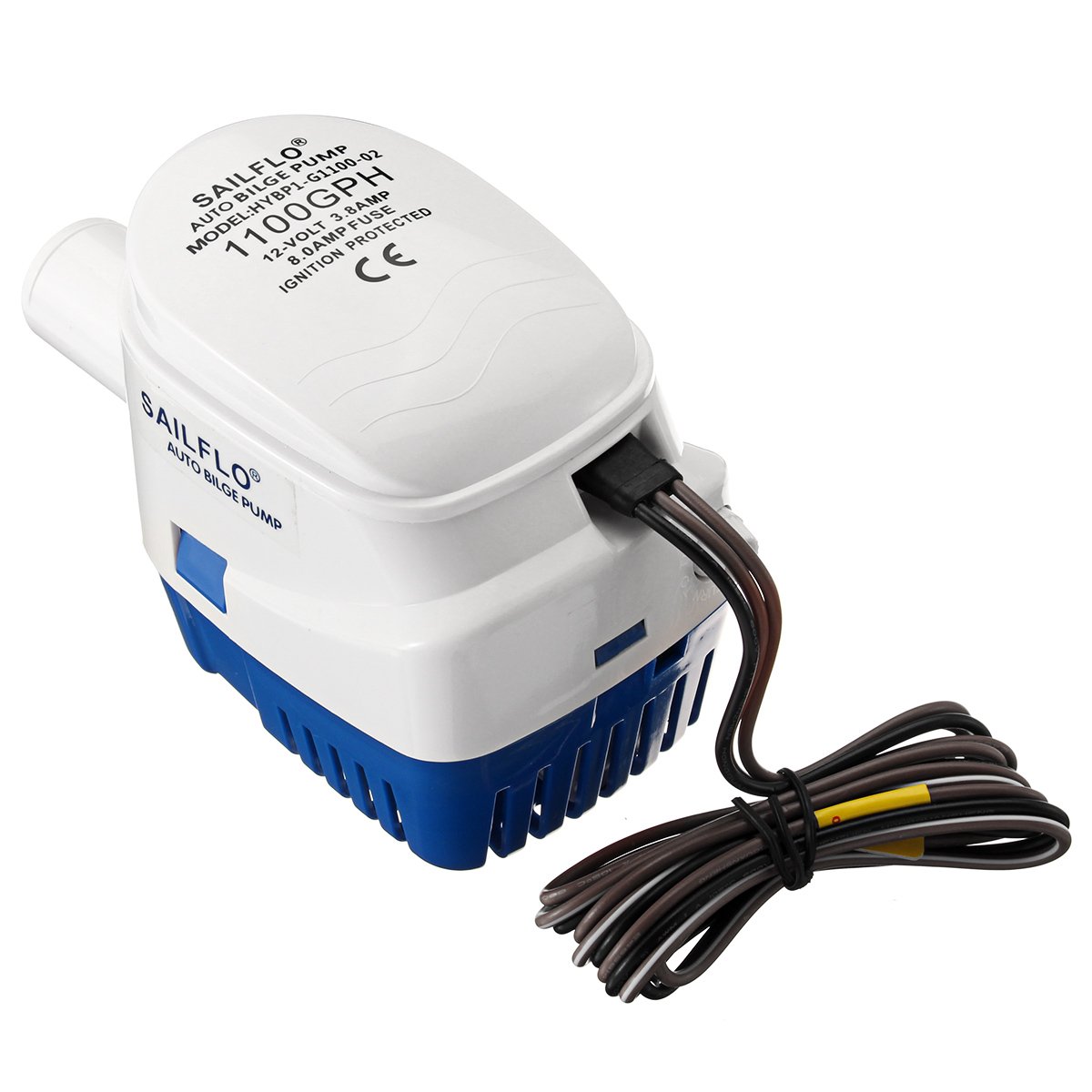 ChaRLes 12V 1100Gph Sentina Pompa Acqua Interruttore Galleggiante Sommerso