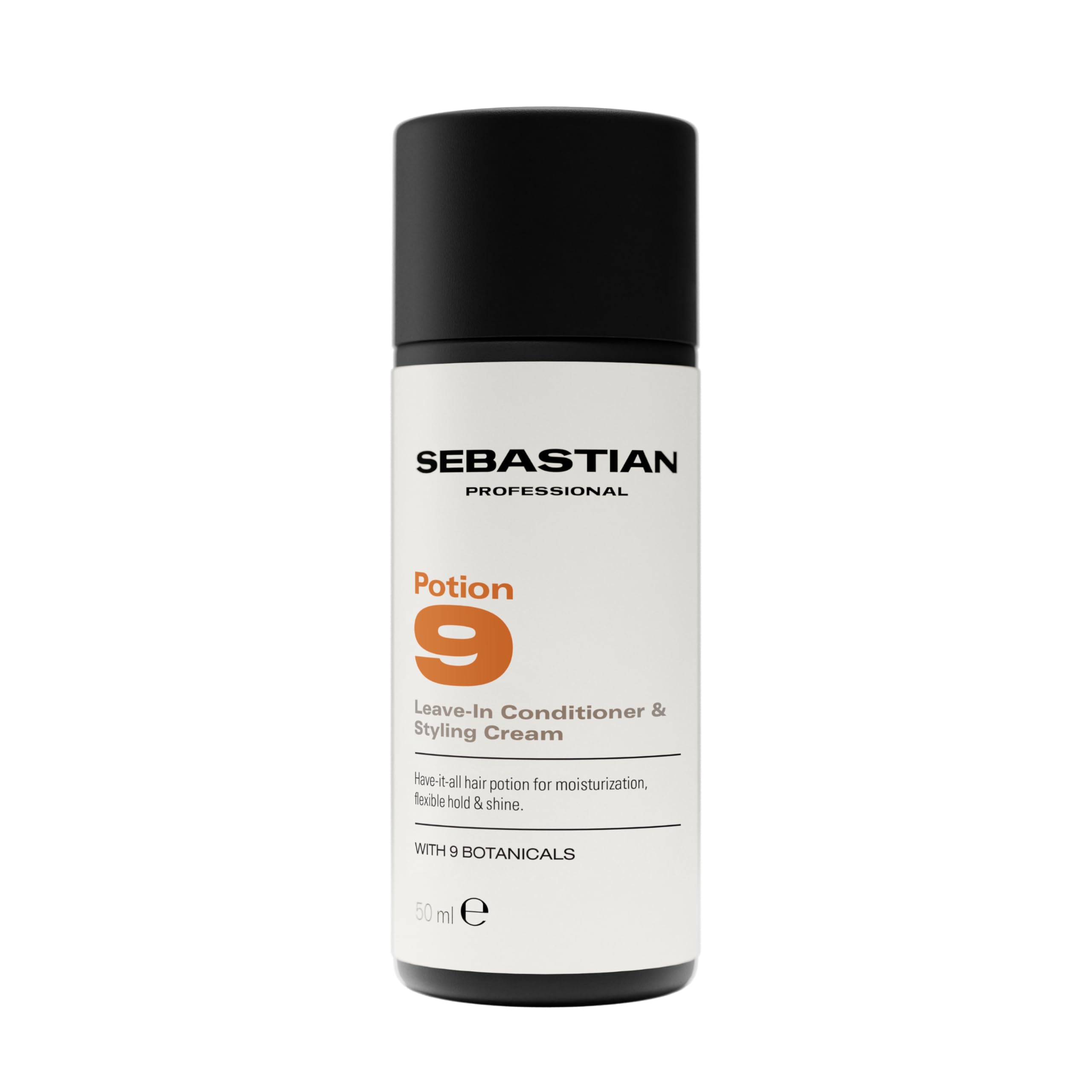 Sebastian Professional Potion 9 – Crème de soin coiffante sans rinçage professionnelle, nutrition et brillance instantanées