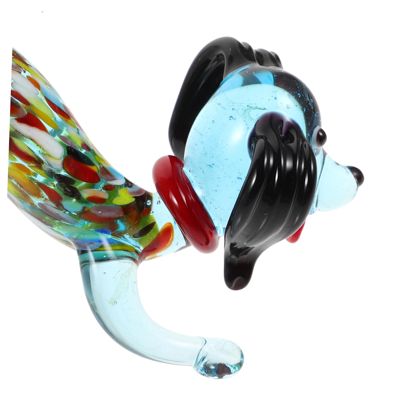 PRETYZOOM 3 Pz Artigianato Con Bassotto Statua Di Cane Realistica Figura Animale Di Simulazione Figure Animali Realistiche Decorazione Per Cani Da Scrivania Figure Di Animali Bicchiere