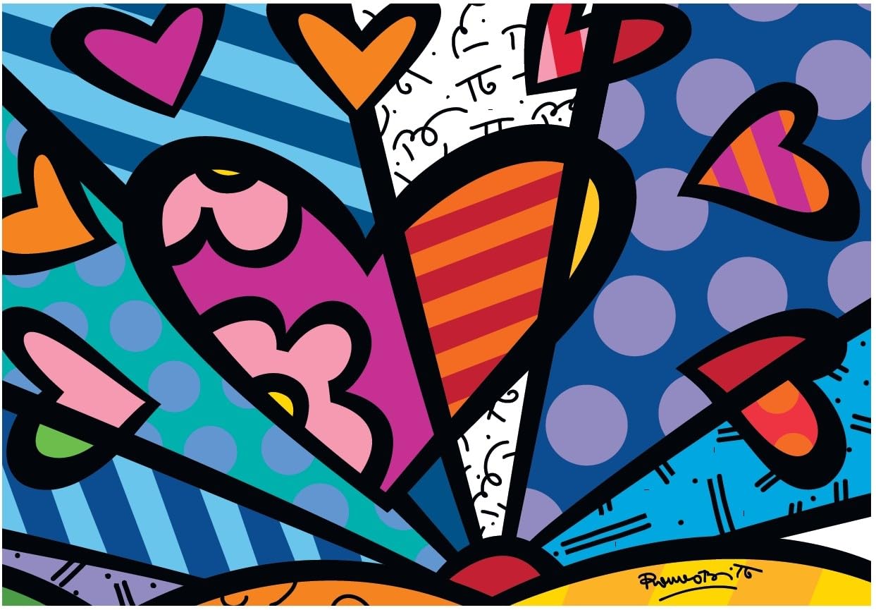 Puzzle - Romero Britto Sunset - 2000 części, Bluebird (90024)
